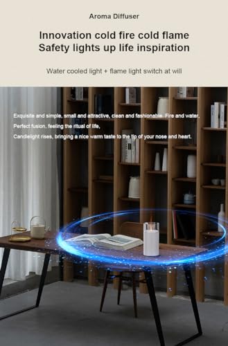 Difusor aromático eléctrico Flame Laviniar A2 60 mL blanco miniatura 3