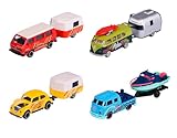 matchbox trailer caravan 1970 Lizensiert von VW - Dank der stabilen Metall-Karosserie eignen sich „The Originals