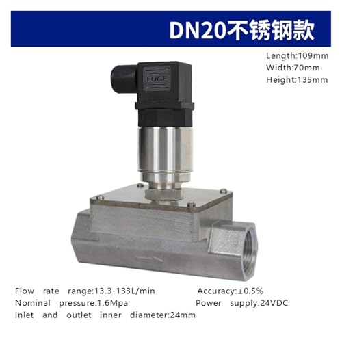 Medidor de flujo DN20 de acero inoxidable con sensor de líquido de alta gama 4