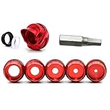 37/45 Degree Hooded Peep Sight Compound Bow Peep Sight Inner Core 6X Clarifier Aperture Lens Kits for Hunting