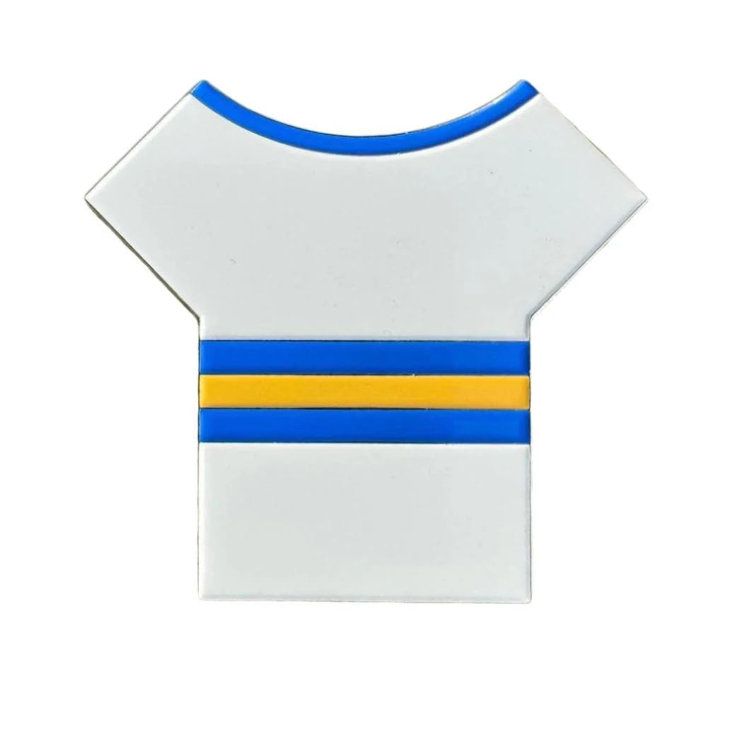 Leeds Golf Ball Marker - Retro Football Shirt