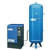  Compresseur d\'air rotatif à vis 10 CV réservoir vertical 500 litres ABAC