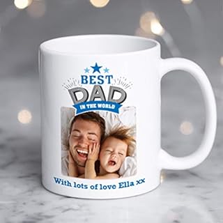 Personalized Dad Mug - Birthday Gift for Father\'s Day, Christmas - Premium Photo Cup