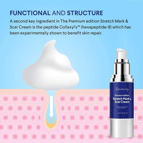 Stretch Mark Cream, Scar Cream Gel, Help With Stretch Marks, Scars From C- Sections, Surgery, Injury, And Burns, Made In Canada #TOP5