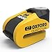 Price comparison product image Oxford Security Quartz XA6 6mm Motorcycle Scooter Disc Lock Alarm Black Yellow Free Reminder Cable (Yellow)