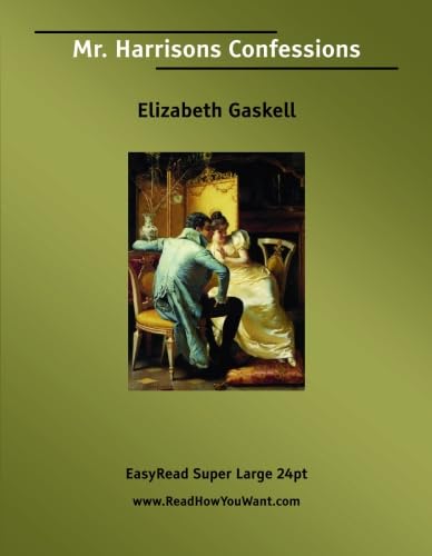 Mr. Harrisons Confessions [EasyRead Super Large... 1425036821 Book Cover