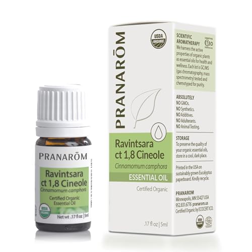 Aceite Esencial Ravintsara ct 1,8 cineole Pranarom miniatura 1