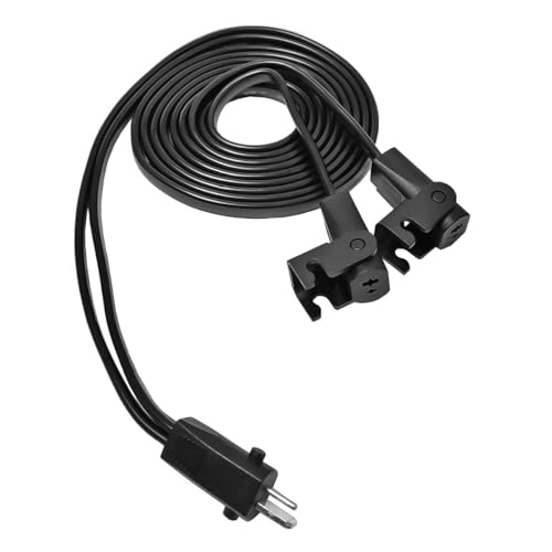 Enwye Rallonge de 2 m, câble répartiteur à 2 broches, compatible avec les canapés inclinables électriques et les fauteuils inclinables limousines