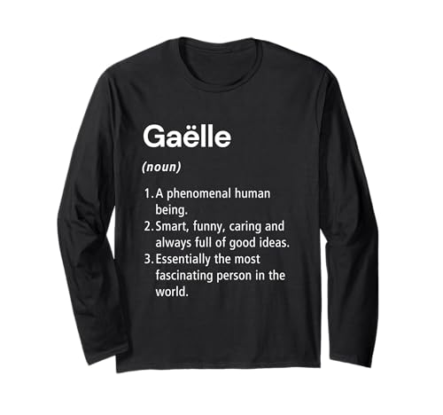 Gaëlle Definizione del nome Dizionario divertente Maglia a Manica