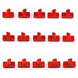 Waldfelsen® Figuras de hoz: 15 barcos adecuados para los colonos (color rojo)