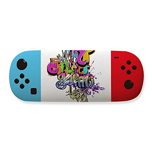 Étui de rangement lunettes de jeu fini les rayures grâce au boîtier rigide graffiti