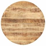 KGFHERENB Tischplatte Massivholz Mango Rund 40 cm Ersatzplatte Holz