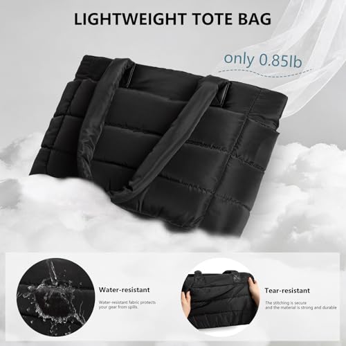 Puffer Tote Bag for Women
