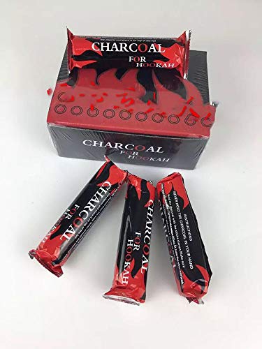 YHDM Shisha Holzkohle,Shisha kohleVerwendet Verwendet für Zündung,Huka,Grillen,Wassersieden,10 Tabletten pro Packung,100… – Bild 5