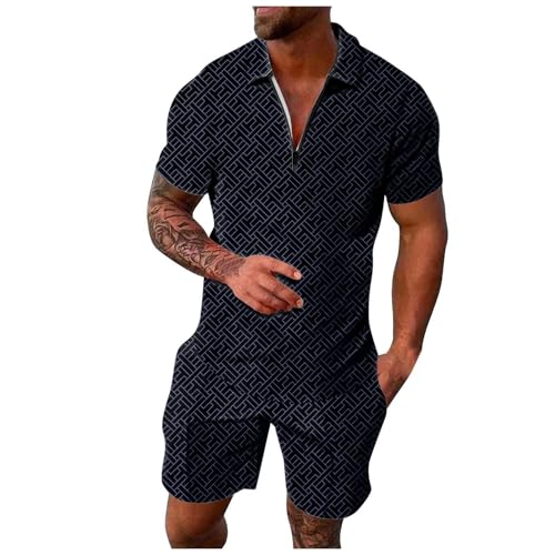 Combinaison d'été de loisirs ensemble jogging homme détente