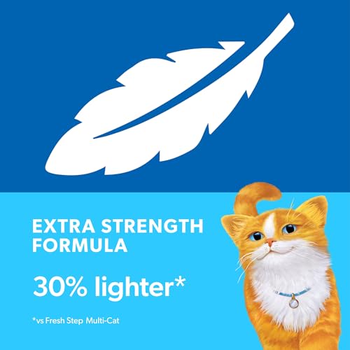 Fresh Step Light Weight Advanced Extreme Cat Litter with Febreze Freshness, Extra Strength Formula Clumping Litter, 25 lbs. (2 x 12.5 lb. Box) - Image 5