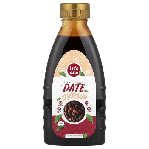 Let’s Date | Organic Date Syrup | Healthier Sugar Substitute | NO Added Sugar | Vegan | Paleo |...