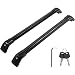 Mophorn Roof Rack Cross Bars Baggage Locking Roof Rail Crossbars Luggage Cargo Ladder Bike Load Roof Cross Bars Black (for Kia Sorento, for Kia Sorento 2015-2017 Black)