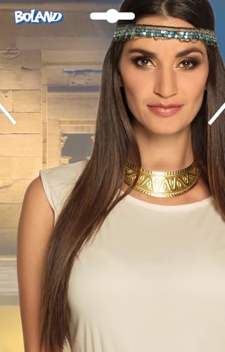 Boland 64423 - Noble of the Nile, Golden Chain, Egyptian, Cleopatra, Costume Jewellery, Carnival, Theme Party - Image 4