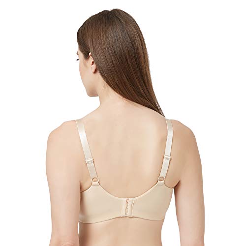 Image of SOIE Women Non Padded Non-Wired Full Coverage Minimizer Lace Bra