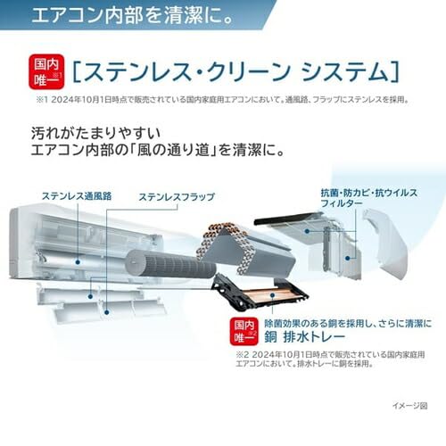 Amazon | 日立 エアコン 18畳 本体のみ 単相200V 白くまくん Xシリーズ