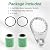 EVRBUL 2 PCS Fuel Filter Elements with O-rings and Wrench Compatible with Yamaha Outboard 4-Strokes VZ150, VZ175, VZ200, F150, F200, F225, VF200, VF225, VF250 2006 to Current Replace#: 6P3-WS24A-01-00
