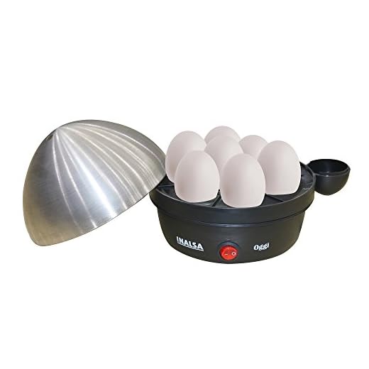 Inalsa Oggi 360-Watt Egg Boiler (Black)