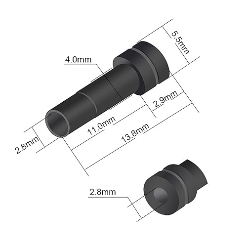 Conector Jack de 3,5 mm ideal para reparar auriculares de estudio y proteger cables de 4mm 4