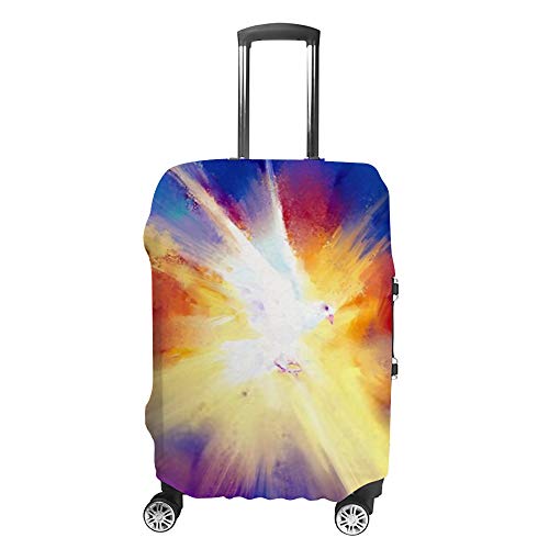 Housse de valise CHEHONG en polyester lavable pour bagages de 45,7 à 32 pouces