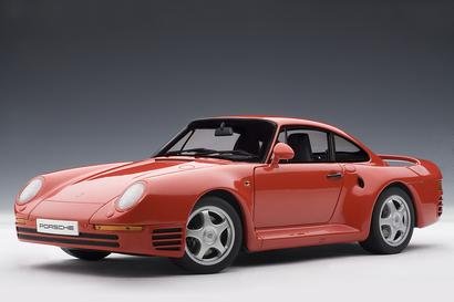 Preisvergleich Produktbild 78082 Porsche 959 1986 rot, 1:18 Autoart