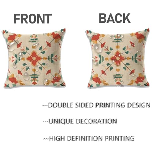 Coussin exterieur impermeable blanc 45x45 en lot de 4 pour salon