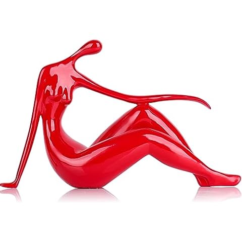 Abstract Yoga Woman Statue for Home Decor Cover