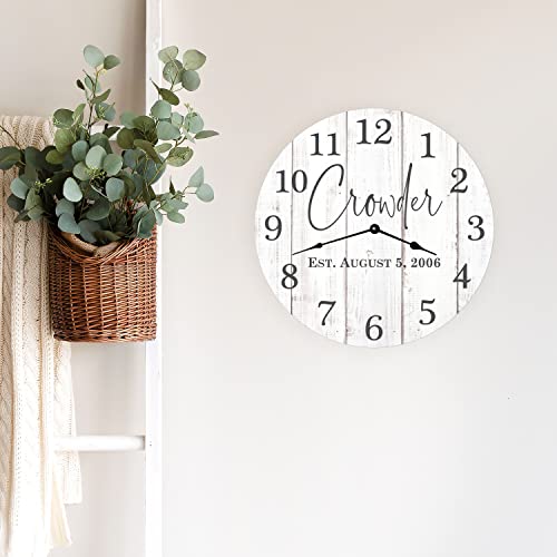 Reloj de Pared Personalizado de Madera 18 Pulgadas miniatura 4