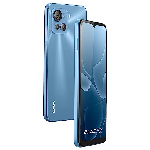 Image of Lava Blaze 2 Pro (8 GB RAM, 128GB UFS Storage) - Swag Blue|50 MP AI Triple Camera |18W Fast Charger| 6.5 inch(16.5cm) Display with 5000 mAh Battery| Upto 16GB Expandable RAM