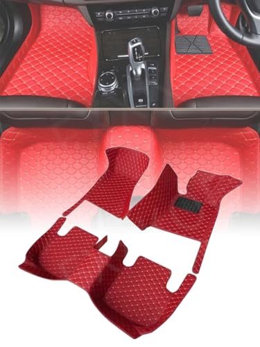 カスタムフィット 車 フロアマットに適合する ホンダ ステップワゴン RK1/2/3/4/5/6/7型 STEPWGN 8人乗り 2009年10月-2015年4月 【フロントシートはアームレストボックス付き】 車用マット 専用 防水 カーマット 原車内装保