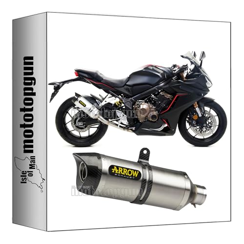 Pot echappement Arrow Thunder en aluminium pour moto Honda CBR 650 R 2023