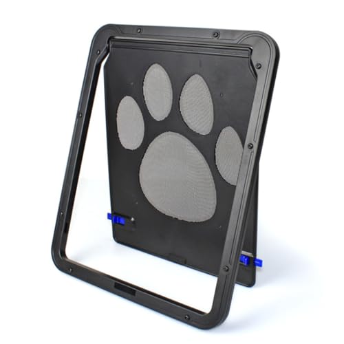 Porta de gatinho para janelas internas, design de pata silenciosa, malha de nylon profissional, port