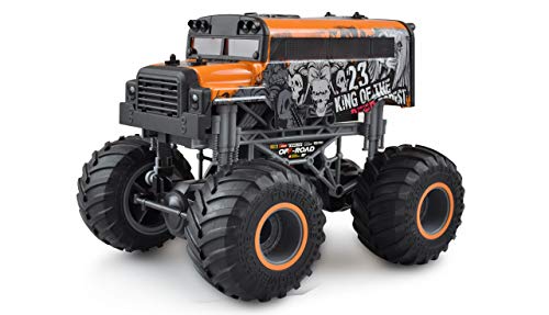 Preisvergleich Produktbild Amewi 22452 gelb Crazy SchoolBus Monster Truck 1:16 RTR