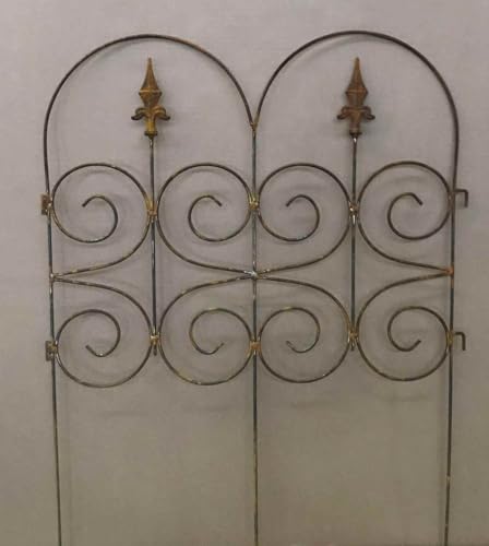 Beeteinfassung BeetZaun Rasenkante Zaun Barcelona Rost 65 x 81 cm