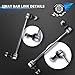 POWERGEAR Control Arm K641333 K641334 10PCS Front Lower Suspension Kit w/Ball Joint Tie Rod Sway Bar Replacement for 2009-2020 Dodge Journey