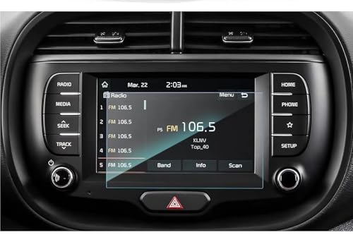 Protecteur écran navigation KIA Soul Booster film LCD tactile 7 pouces anti-reflet