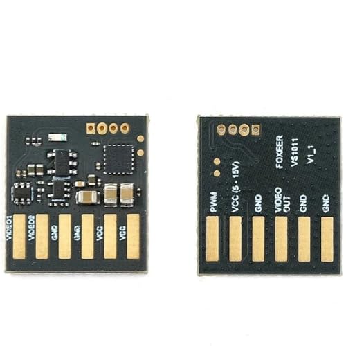 Commutateur vidéo FPV 2CH léger et compact pour drone RC, lot de 4 pièces
