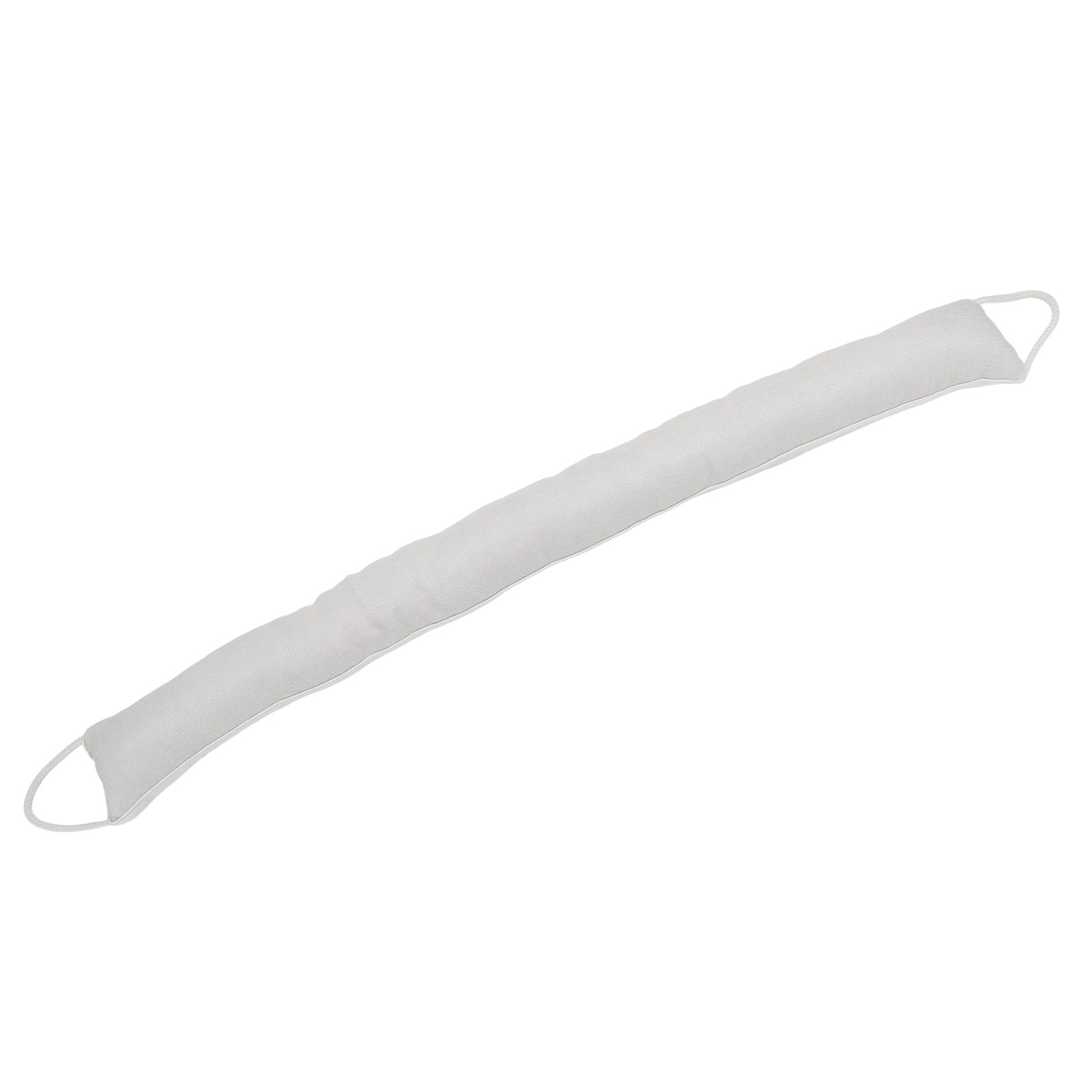 Fermaspifferi a forma di serpente per porta, Blocca spifferi sotto la porta, Tappo d'aria lavabile che blocca il rumore con anelli per appendere, per la protezione di tutte le (Beige)