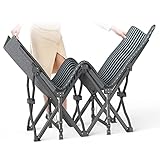 ATORPOK SHOP Campingbett feldbett klappbar, Faltbar Gästebett bis 200 kg für, Belastbar Tragbar Tasche Liege Reise Bequem