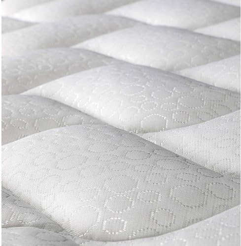 EVERGREENWEB Orthopädische Matratze 85x200 cm aus WATERFOAM Elastic, 25 cm Hoch + 1 Kissen aus Memory Foam Flocken, Ergonomisch, Atmungsaktiv Weiß Bezug, Hypoallergen, Antimilbe, Härtegrad H2/H9 – Bild 6