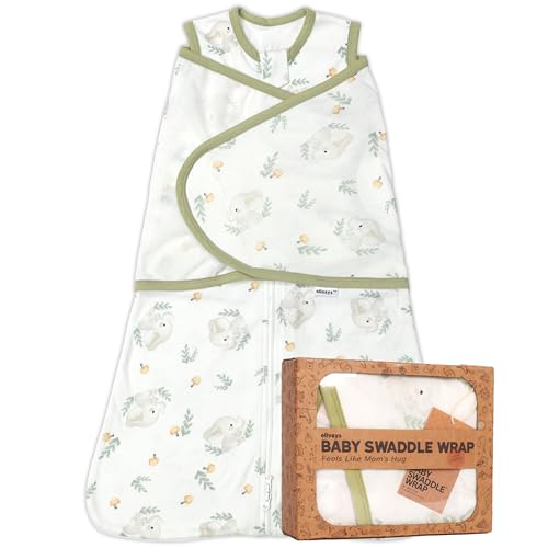 Image of Organic swaddle sleep sack 3-6 months, Easy Zipper Swaddle, Breathable 100% Cotton, 3-Way transitional sleep sack