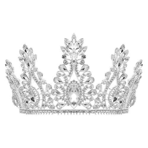 Couronne de mariée en strass, le diadème de princesse idéal pour un mariage ou un bal de promo