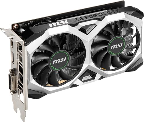 GeForce GTX 1650 D6 VENTUS XS OC Scheda Video 4GB GDDR6, 1620MHz, 128-bit, PCI Express x16 Gen 3, DisplayPort, HDMI, DVI-D, doppia ventola - Scheda video - Immagine 4