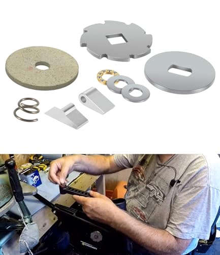 Toolixor Downrigger Uni-Troll/Easi-Troll Rebuild Kit for Cannon Manual Downrigger Maintenance Kit Includes Dog Ratchet Spring Clutch Pad Brake Plates Ball Bearings & Washers for Smooth Operation