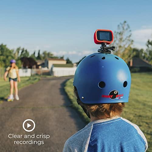 Image of Polaroid Sport Action Camera 720p 12.1mp, Waterproof Camcorder Video Camera with Built in Rechargeable Battery and Mounting Accessories, Action Cam for Vlogging, Sports, Traveling